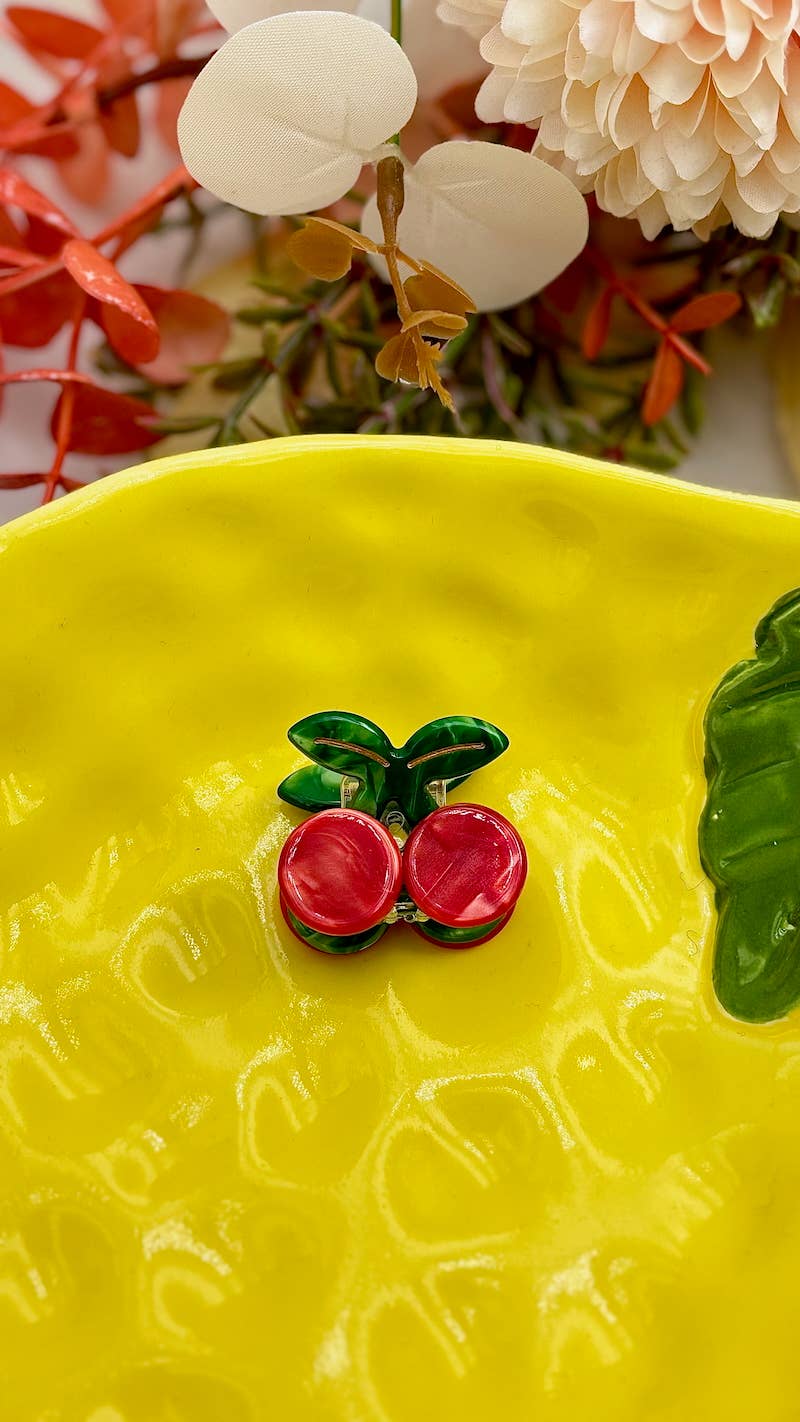 Mini barrettes - fruit 