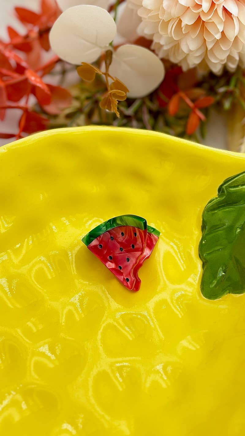 Mini barrettes - fruit 